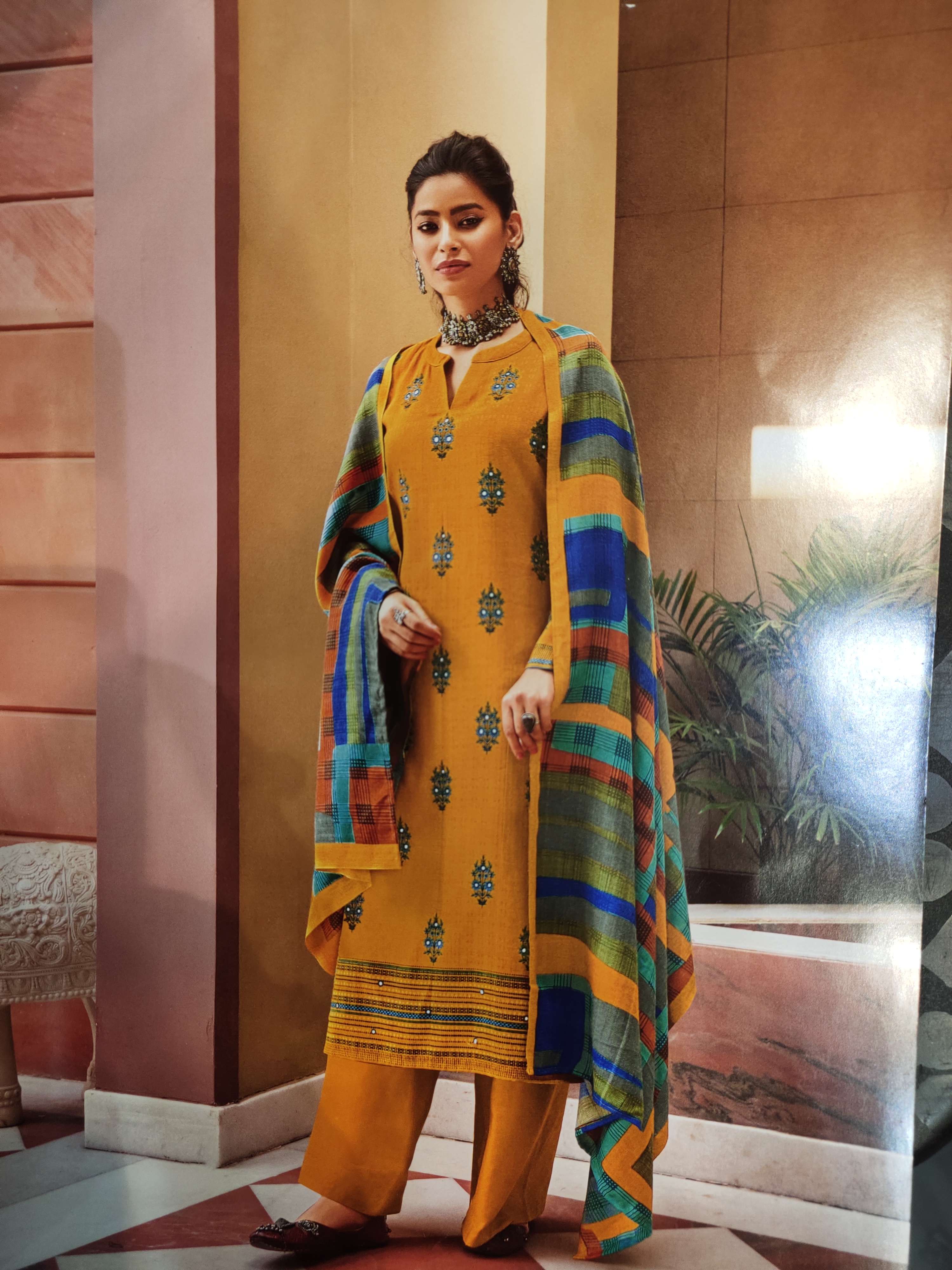 Buy online Yellow Woolen Suits from 