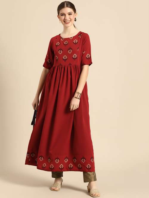 anarkali dress below 1000