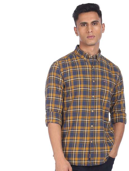 Buy double pocket half shirt in India 