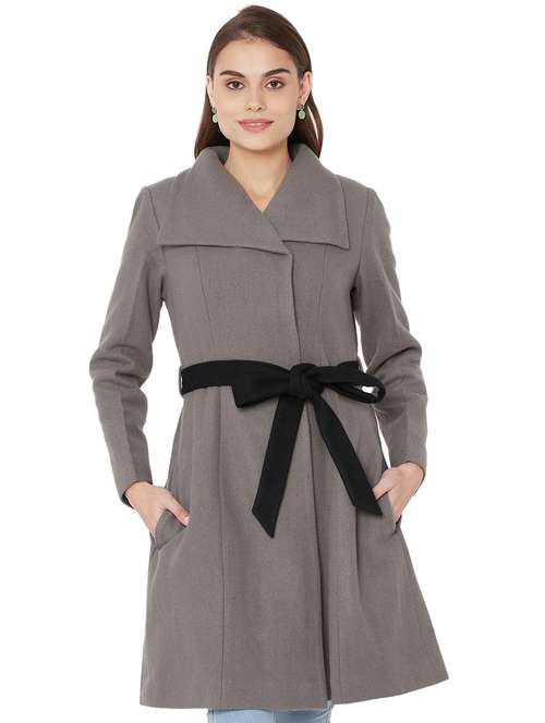 mango grey coat