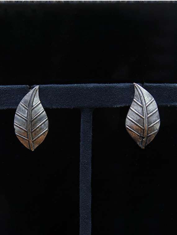 Silver Brass Drop Earring
