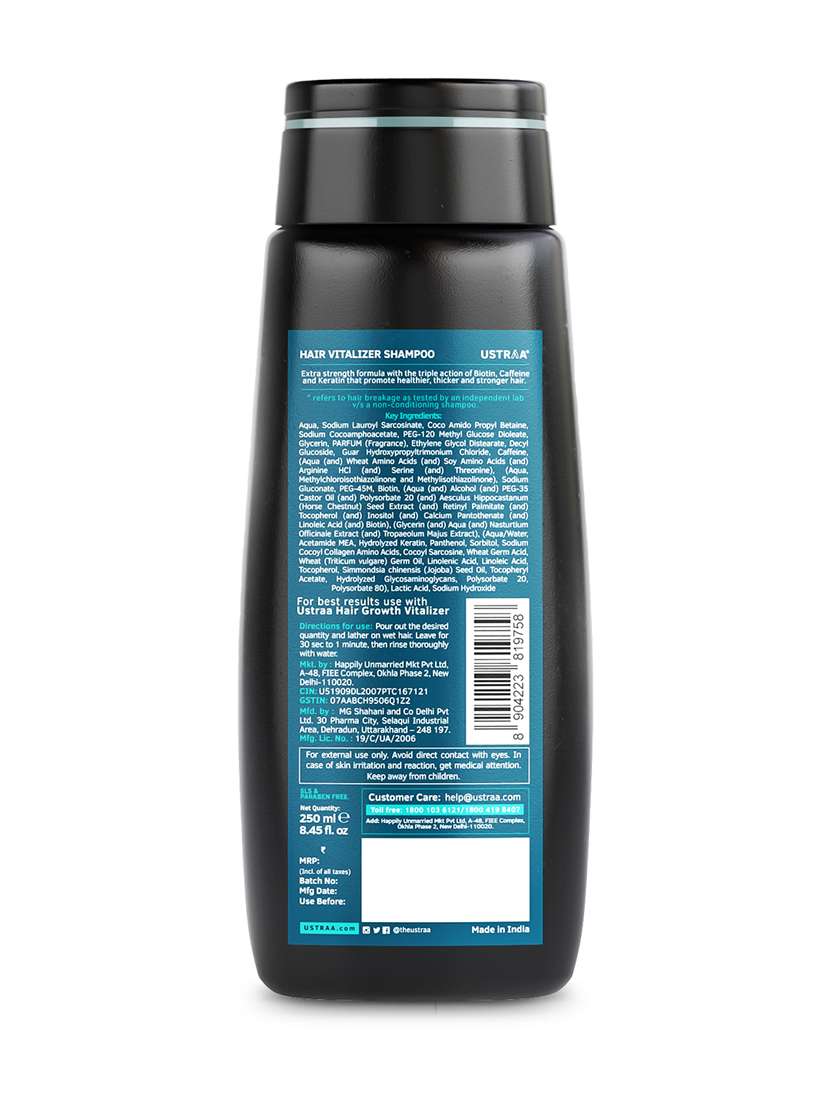 Ustraa Hair Vitalizer Shampoo