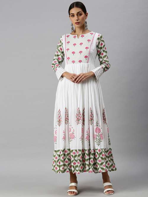 anarkali pattern kurtis