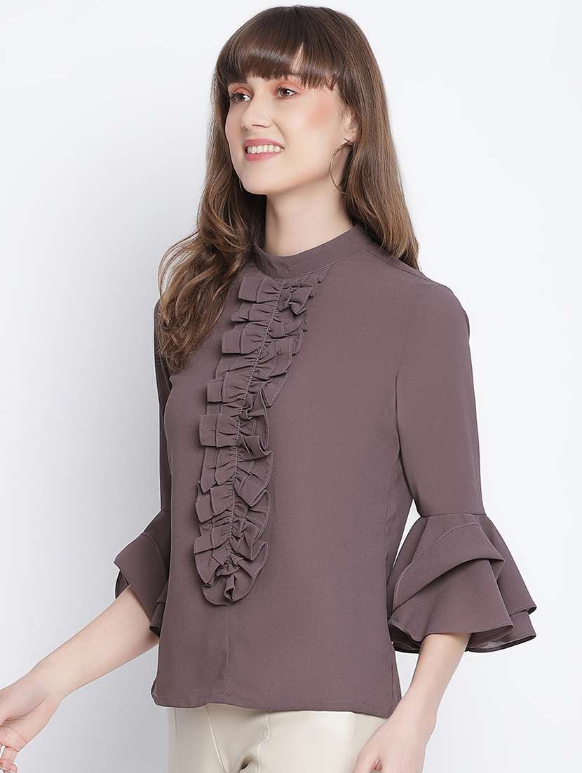 Women's Straight Round Neck Top