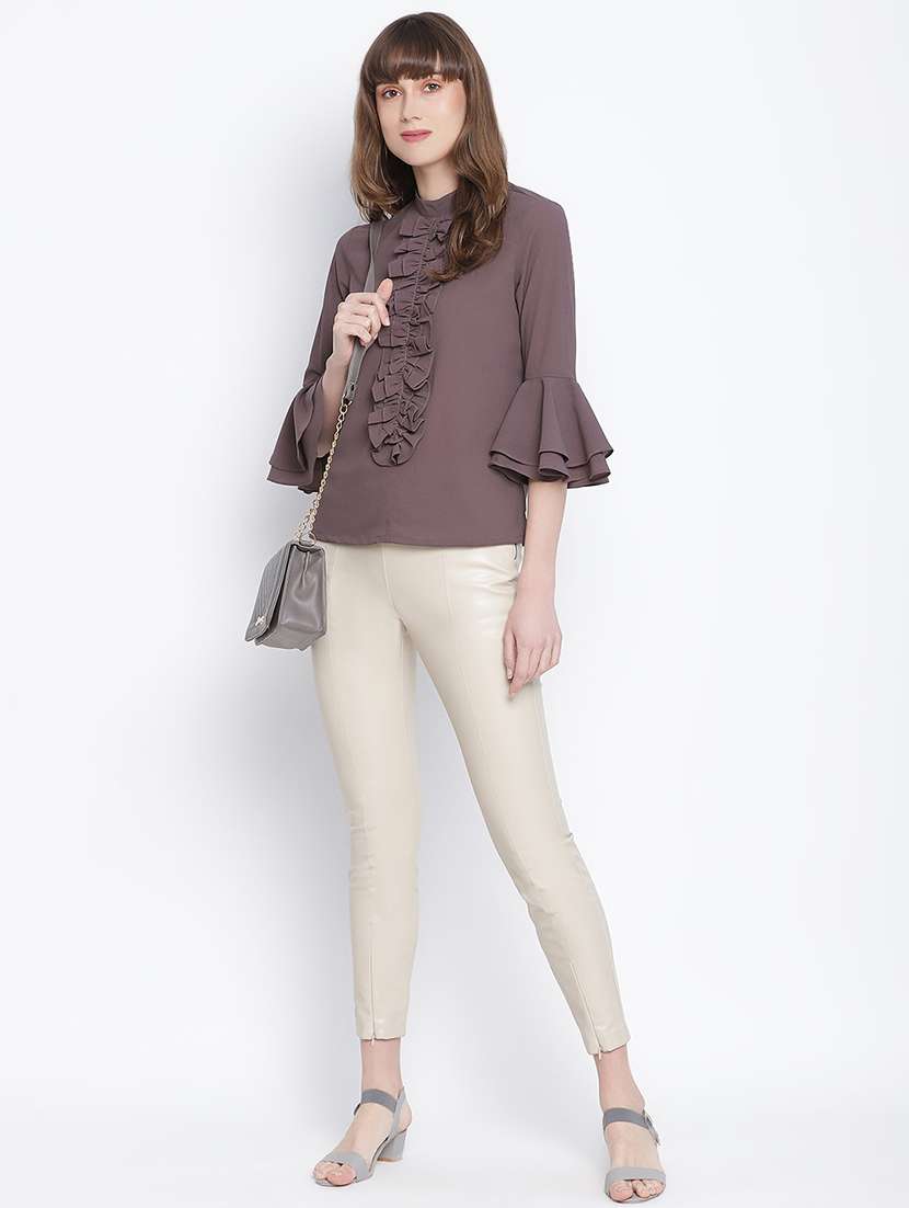 Women's Straight Round Neck Top