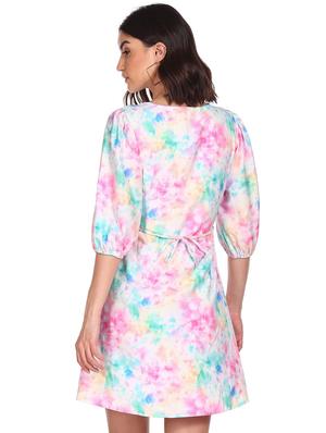 women's tie & dye dress - 18262149 - Standard Image - 2