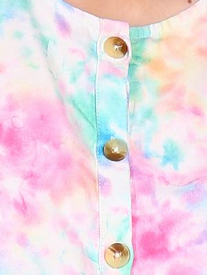 women's tie & dye dress - 18262149 - Standard Image - 4