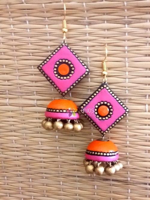 Buy Peacock Terracotta Jewellery, Festive Wear, Traditional Jewelry Online  in India - Etsy