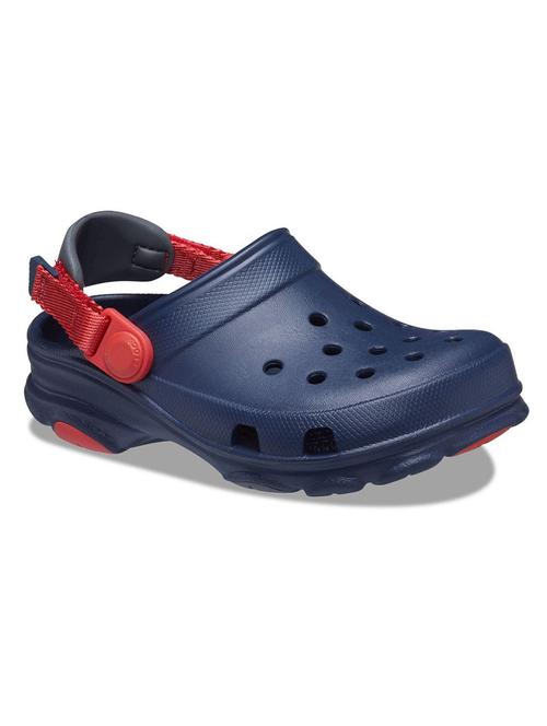 boys navy crocs