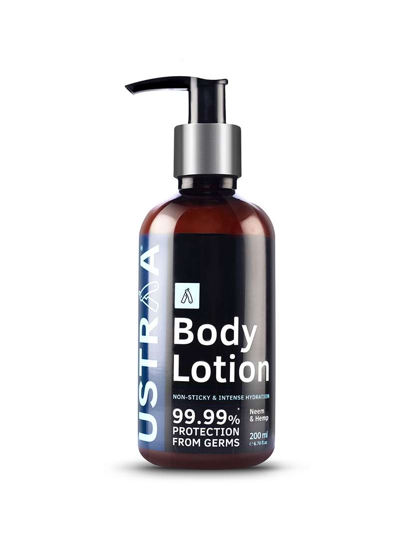 Ustraa Body Lotion Germ Free   200ml & Body Wash  Green Clay   250ml