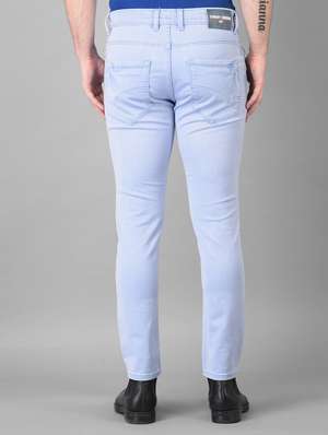 Light Blue Light-washed Denim Jean 
