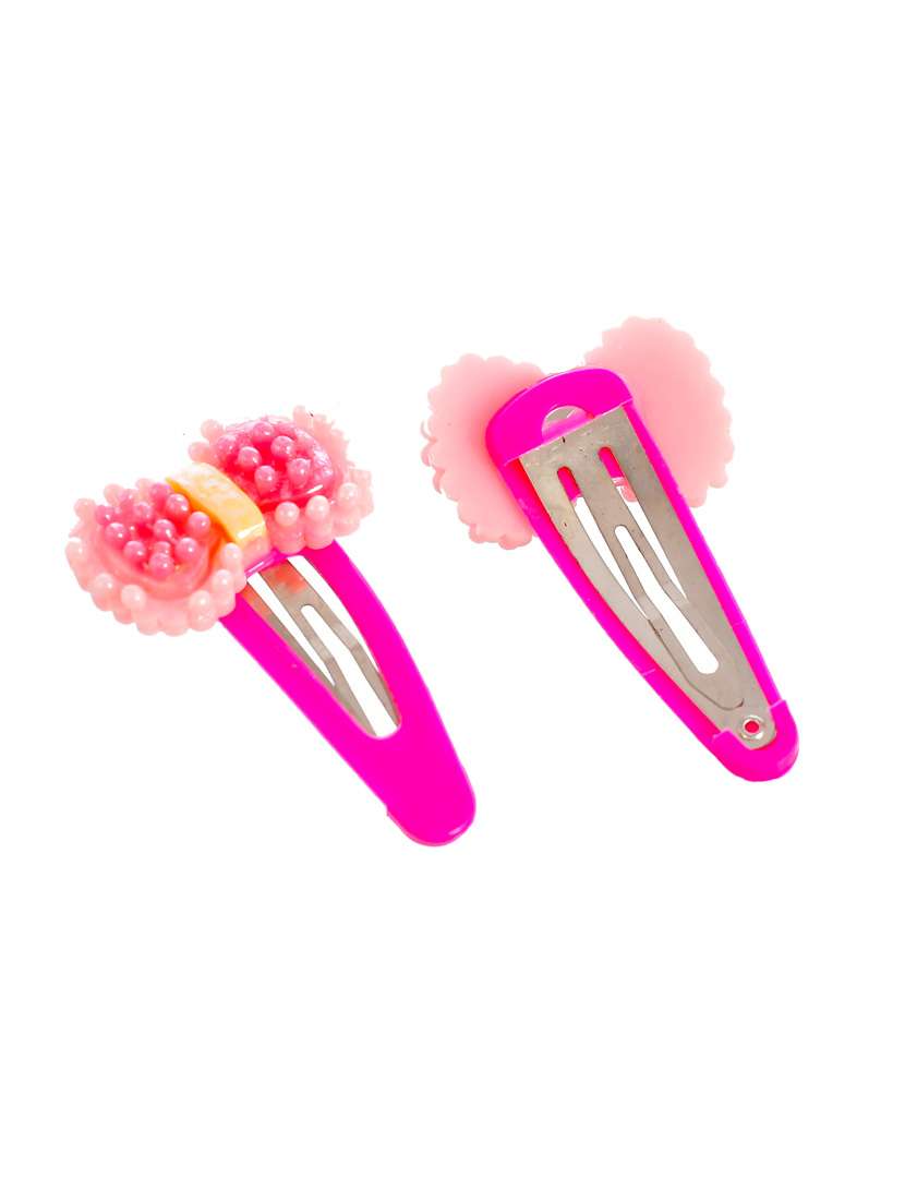 Set Of 4 Bow Tic Tac Hair Pin