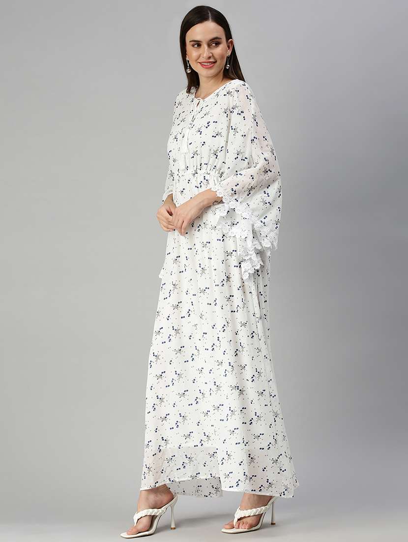 Women's Fit & Flare Floral Dress