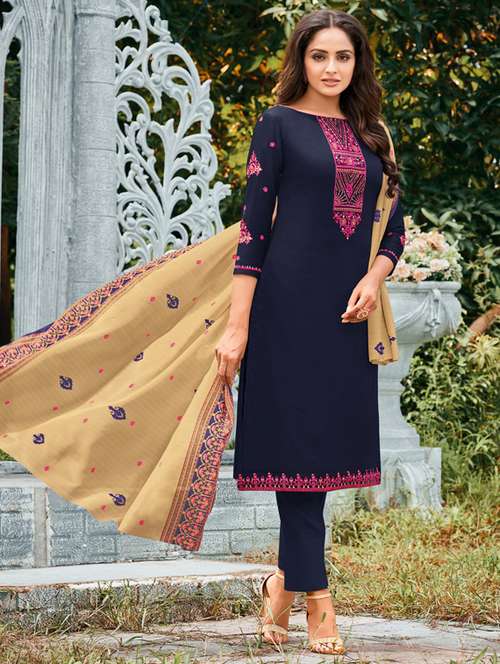 vismaya dress materials in India @ Limeroad