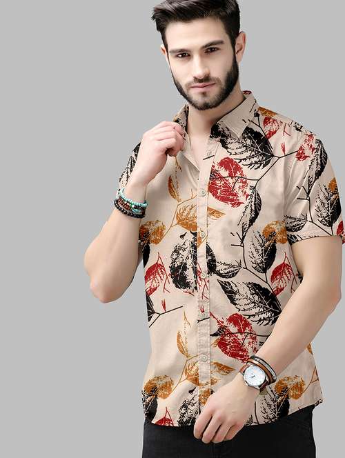 Buy branded casual shirts online cotton 