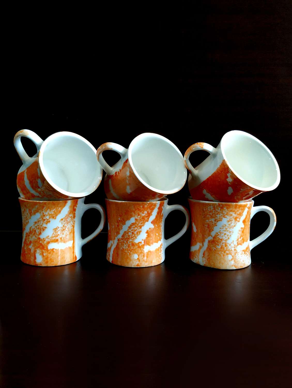 Buy online Vibrant Set Of 6 Cups Cup Set Tea Cups Set Of 6 Cups