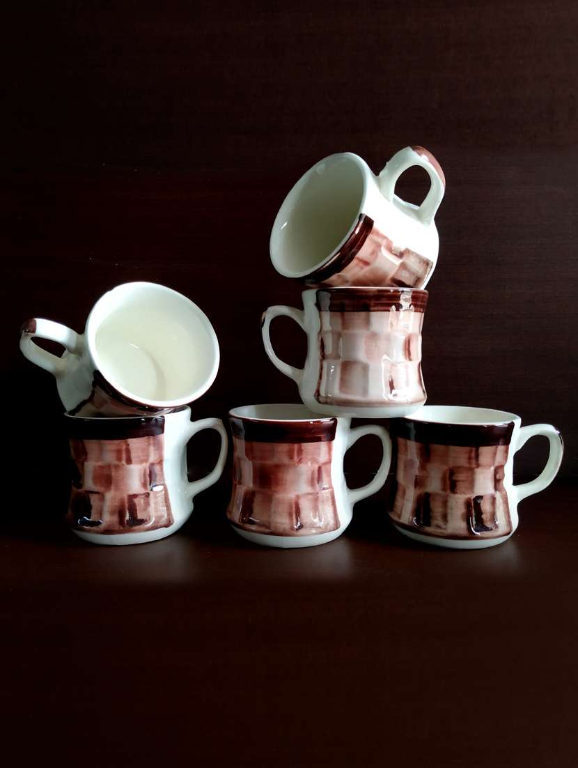 Charming Set Of 6 Cups | Cupset | Tea Cups | Set Of 6 Cups | Ceramic