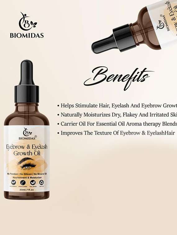 100% Pure Eyebrow & Eyelash Growth Oil 120ml