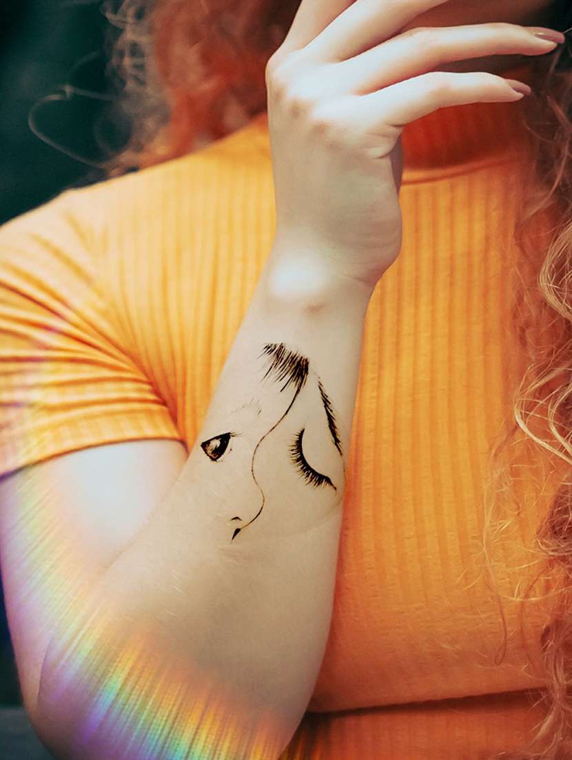 Buy online Multi Colored Temporary Tattoo Sticker from accessories for