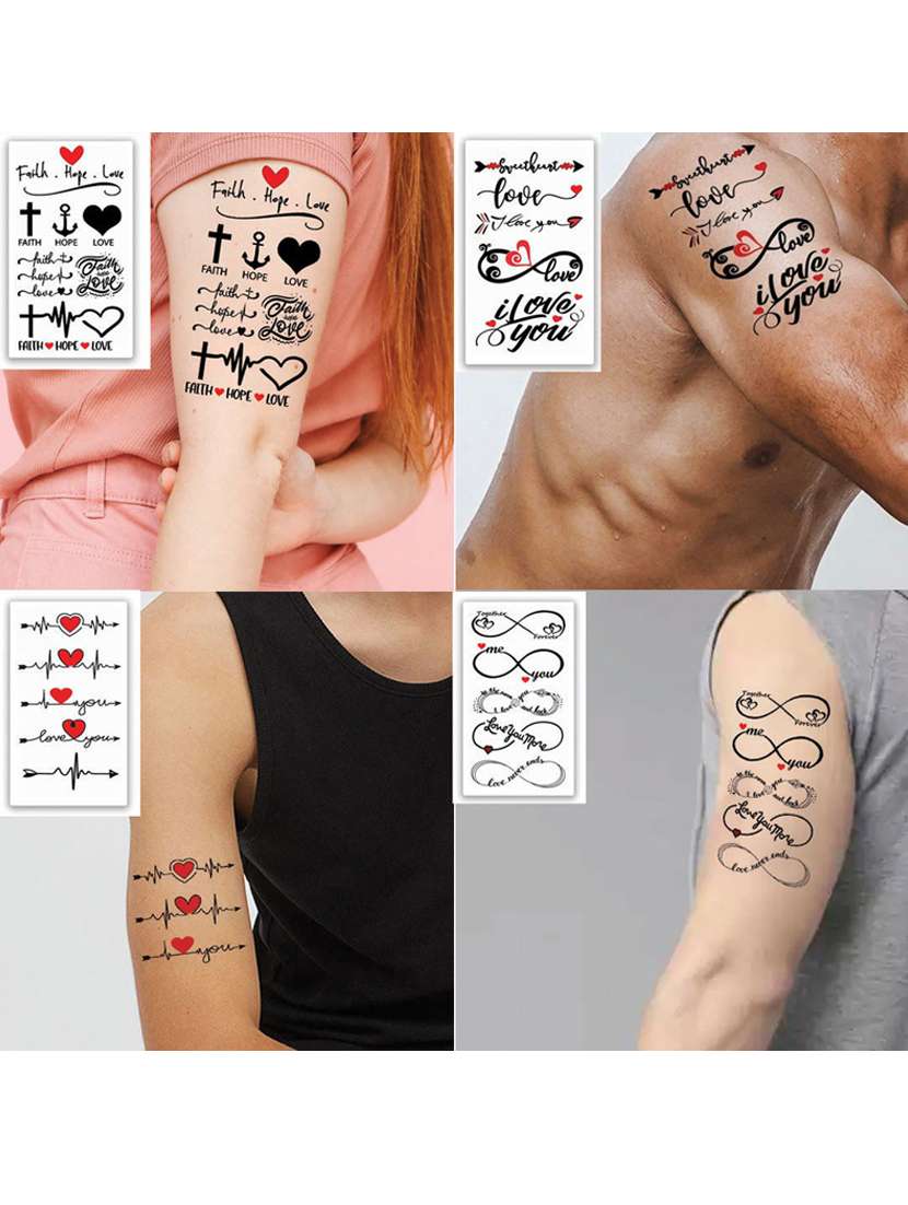 Buy online Pack Of 4 Tattoo Stickers from accessories for Women by