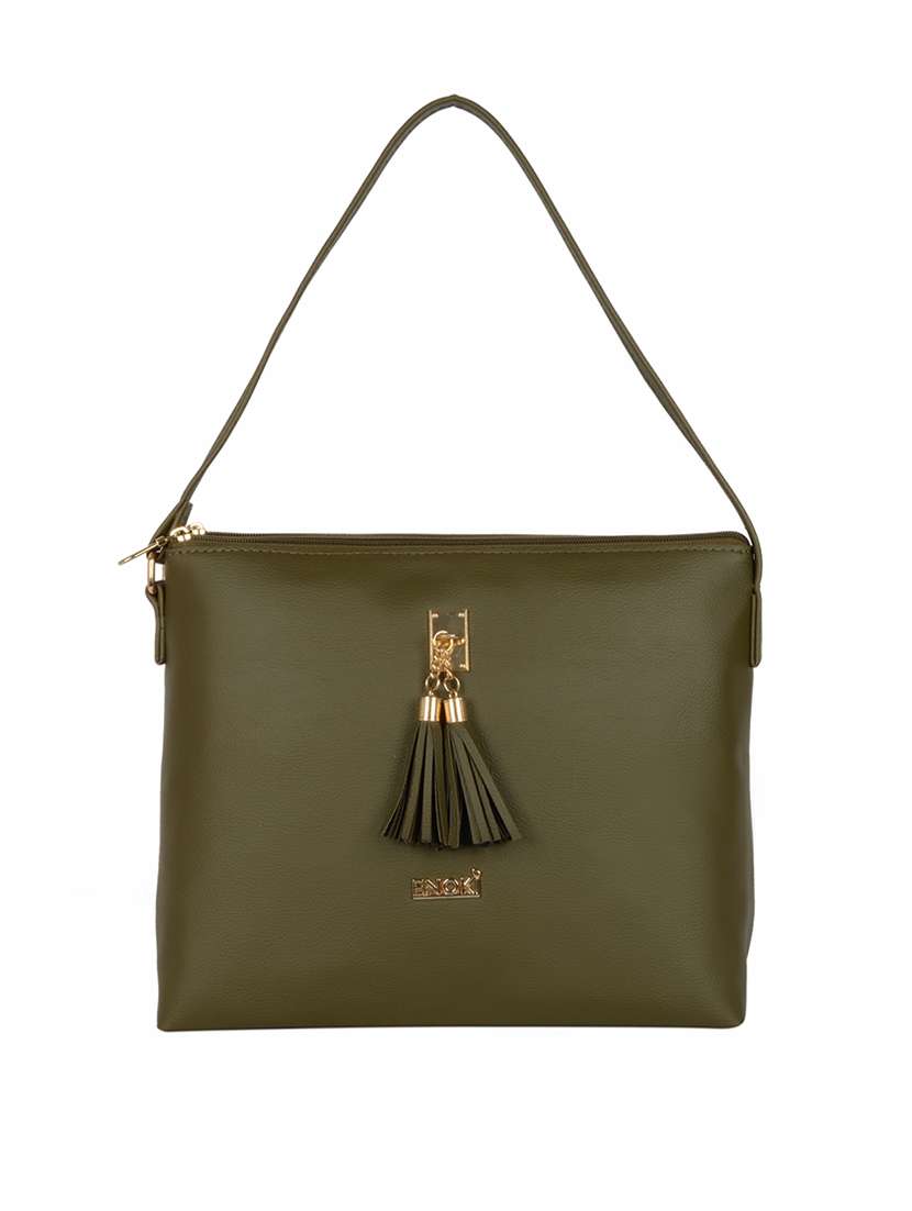 Buy online Solid Regular Sling Bag from bags for Women by Enoki for