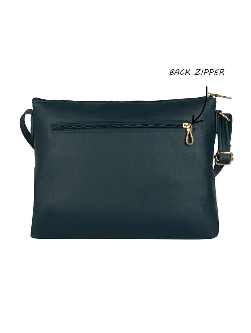 Buy online Solid Regular Sling Bag from bags for Women by Enoki for