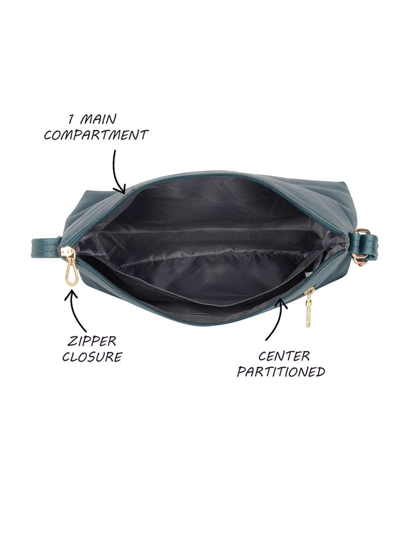 Buy online Solid Regular Sling Bag from bags for Women by Enoki for