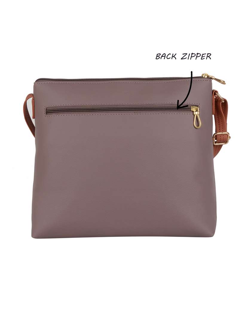 Buy online Solid Regular Sling Bag from bags for Women by Enoki for