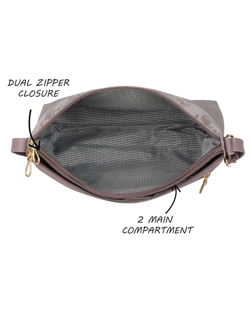 Buy online Solid Regular Sling Bag from bags for Women by Enoki for