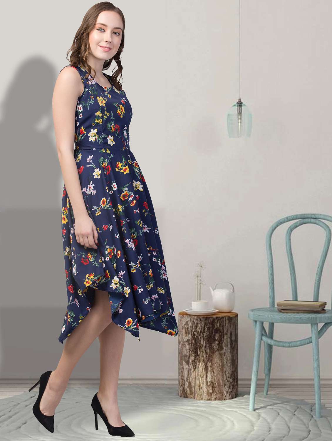 Women's  Floral Dress