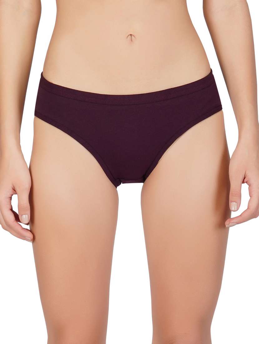 Buy online Pack Of 2 Regular Panty from lingerie for Women by Bleeding