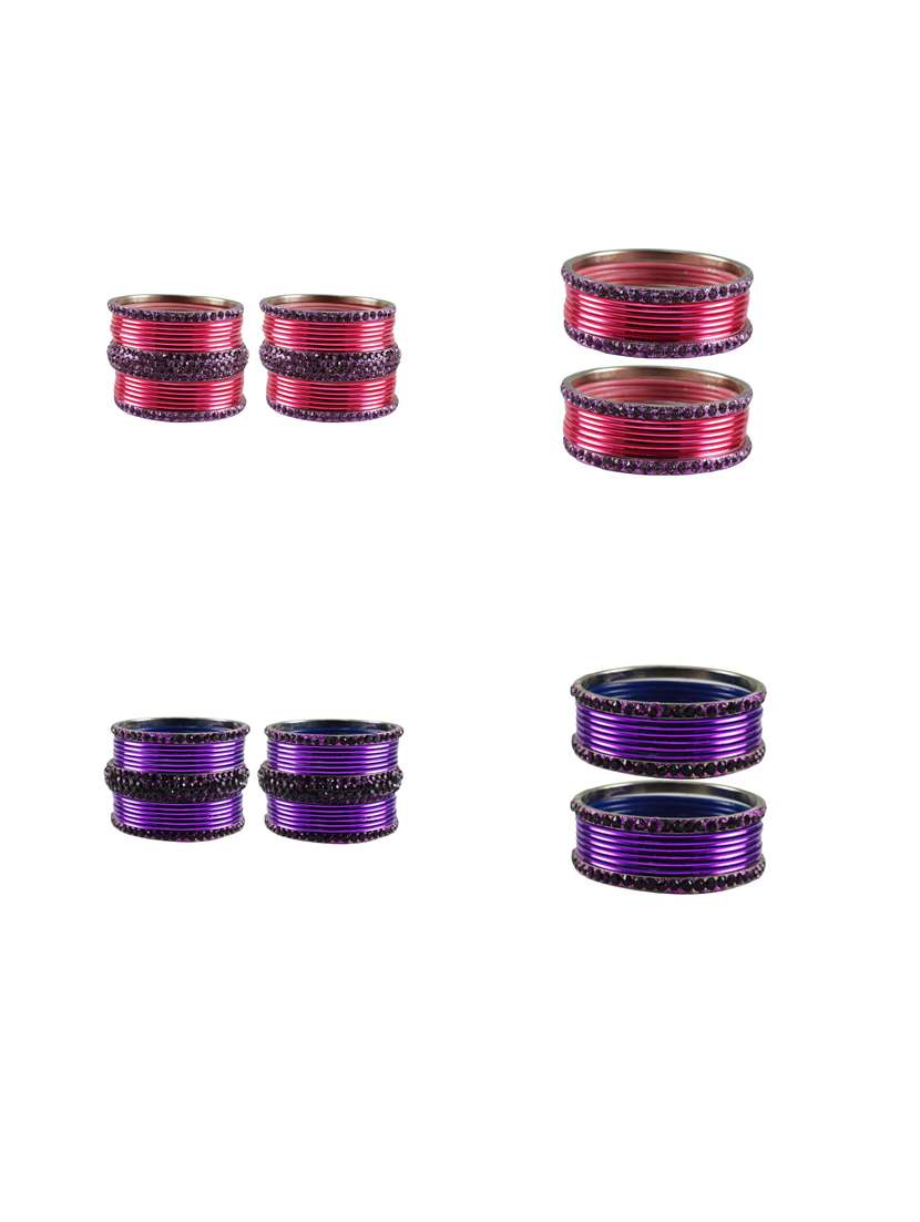 Buy online Multi Colored Brass Bangle from fashion jewellery for Women