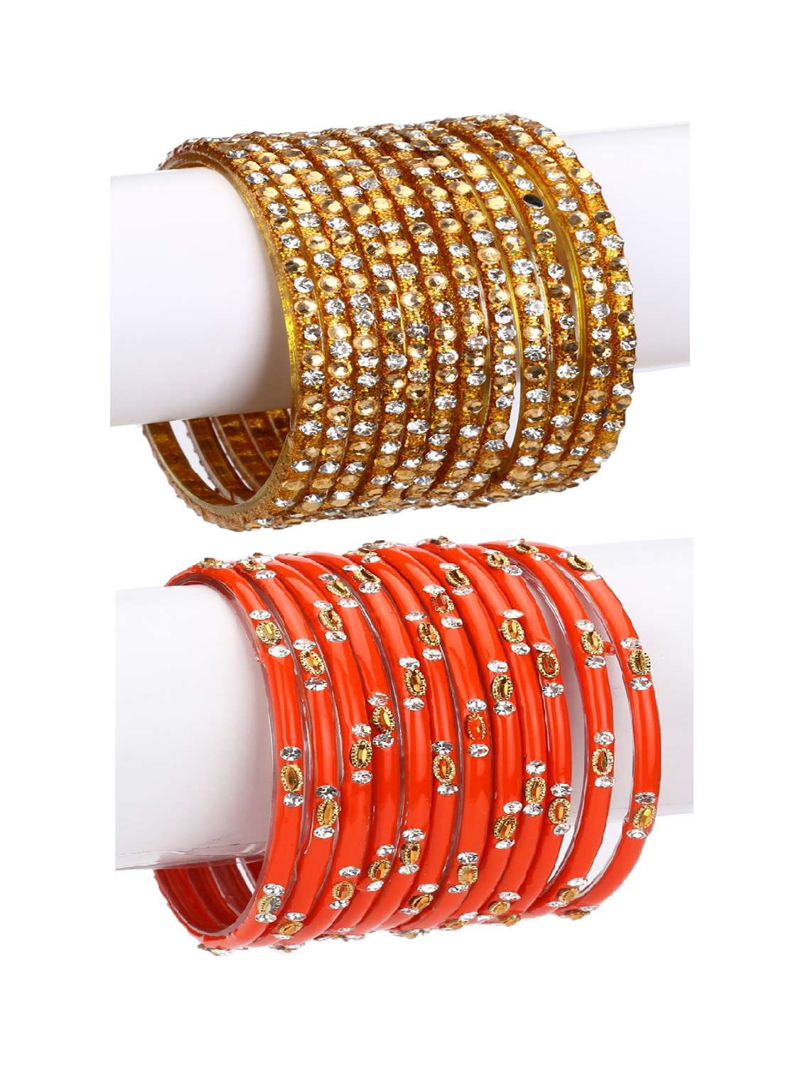 Buy online Multi Colored Glass Bangle from fashion jewellery for Women