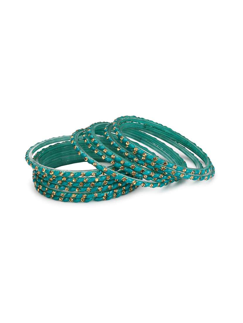 Purple glass bangles Clearance