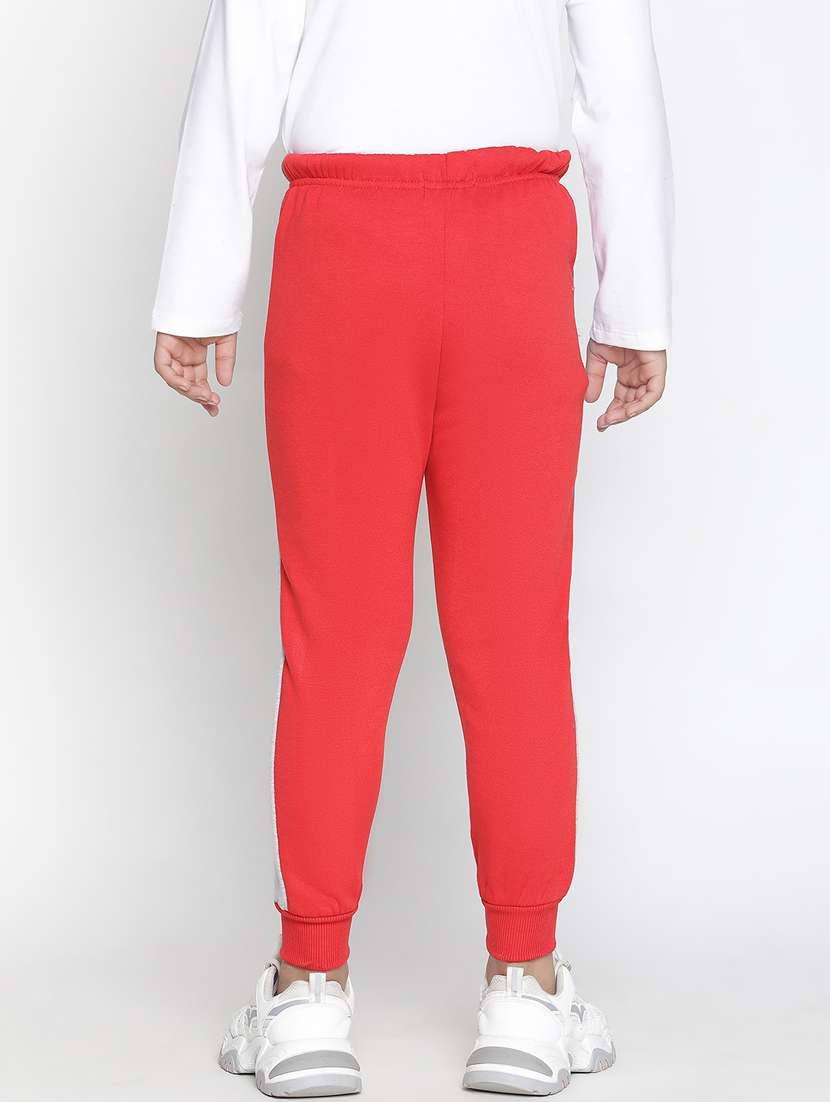 Buy online Red Cotton Joggers from boys for Women by Spyby for ₹959 at