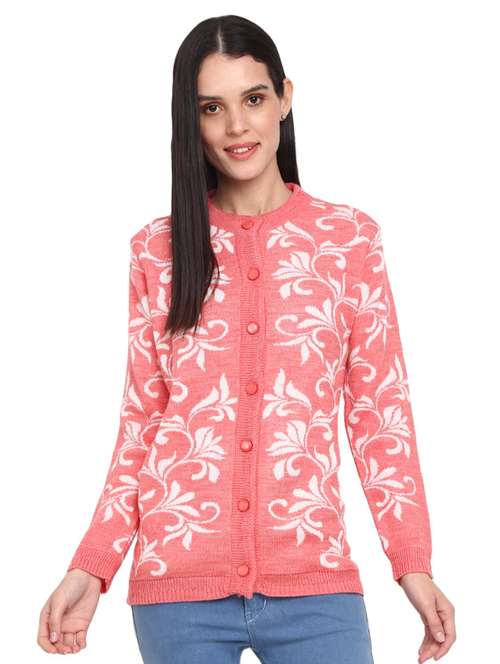 Buy online Button Up Front Wool Cardigan from Cardigans u0026 Pullovers for  Women by V-mart for ₹939 at 15% off | 2023 Limeroad.com