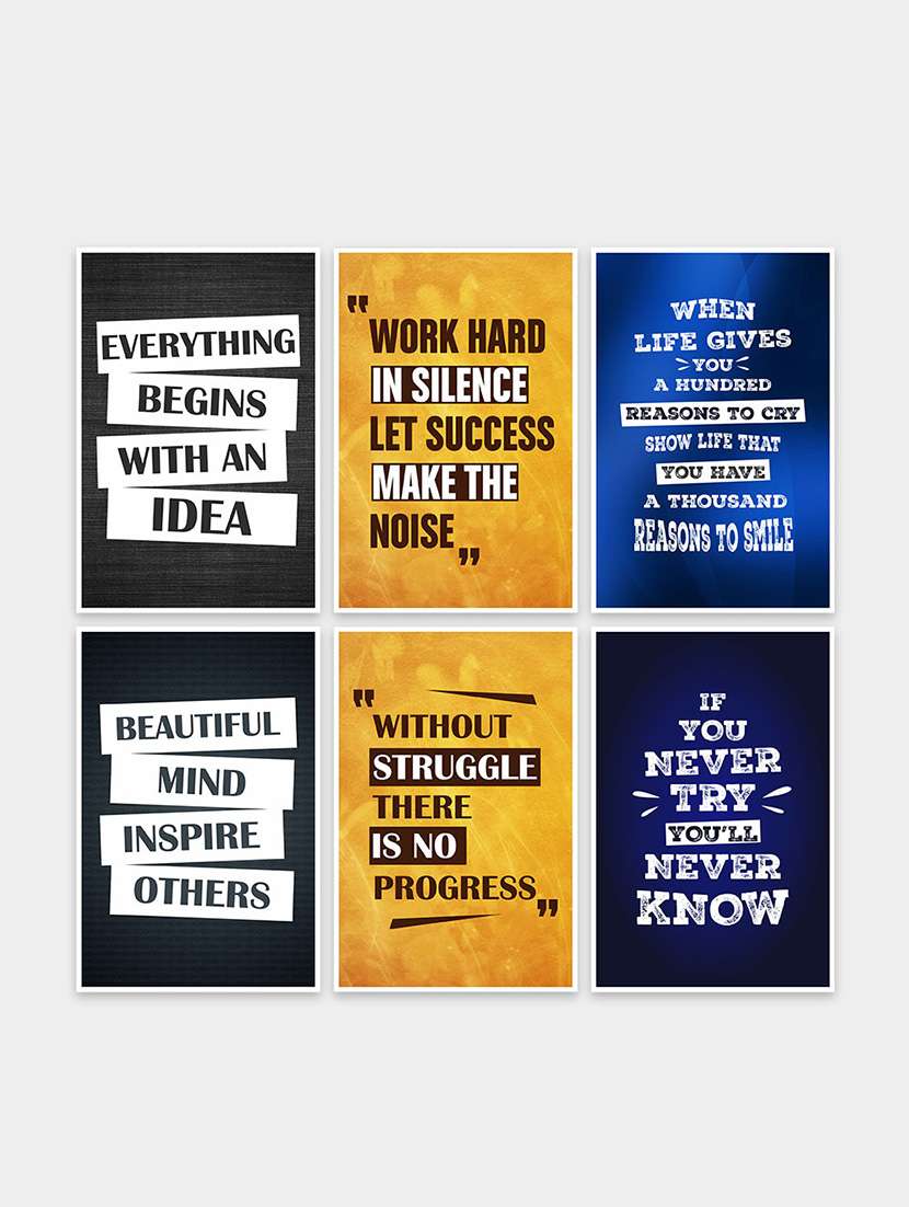 Inspirational Quotes Wall Posters