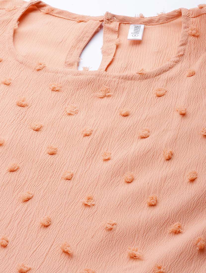 Women's Tiered Dress Swiss Dots Dress