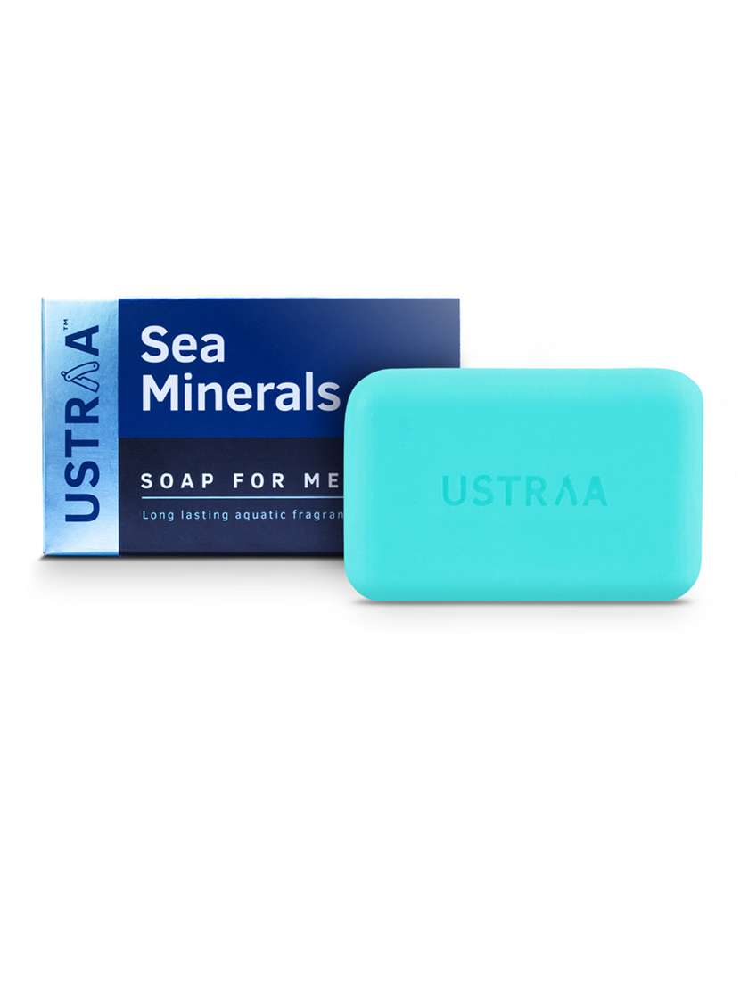 Ustraa Deo Soap Sea Minerals 100g (Pack Of 8)
