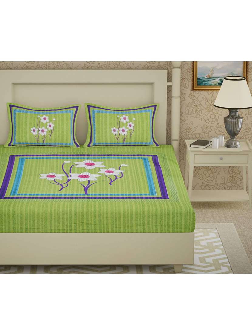Buy online Double Bed Sheet from Bed for Unisex by Frionkandy for ₹549