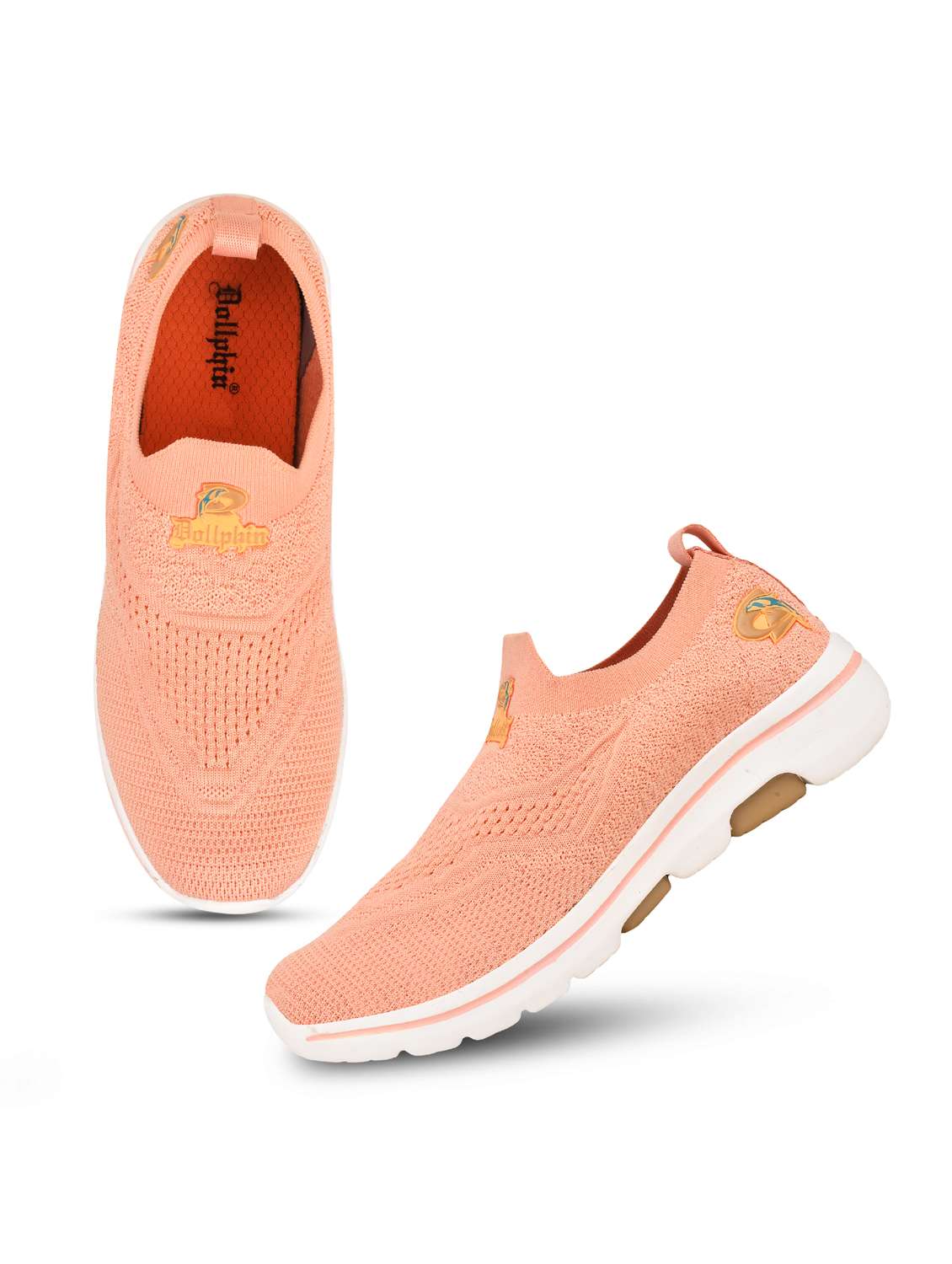 Buy online Pink Slip On Shoes from Sports Shoes & Sneakers for Women by