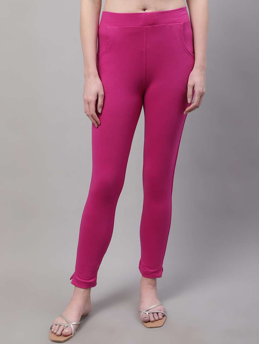 High Rise Solid Jegging