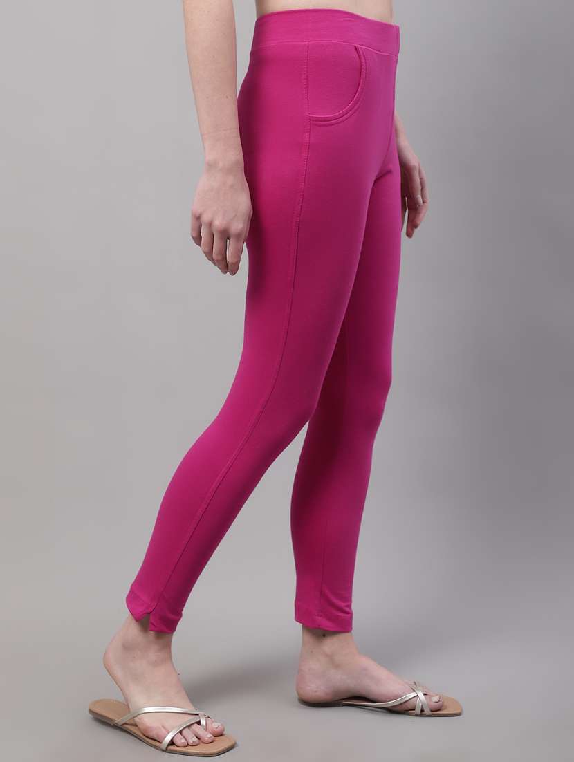 High Rise Solid Jegging