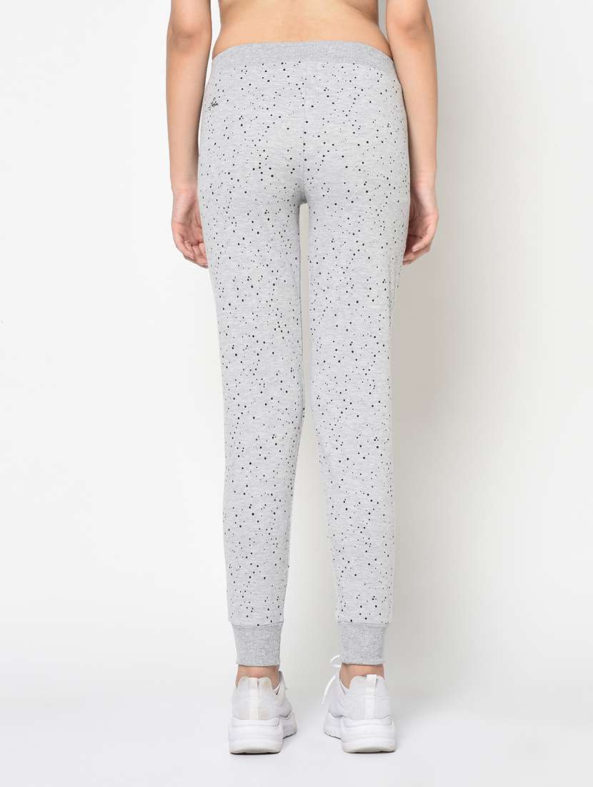 Mid Rise Printed Track Pant