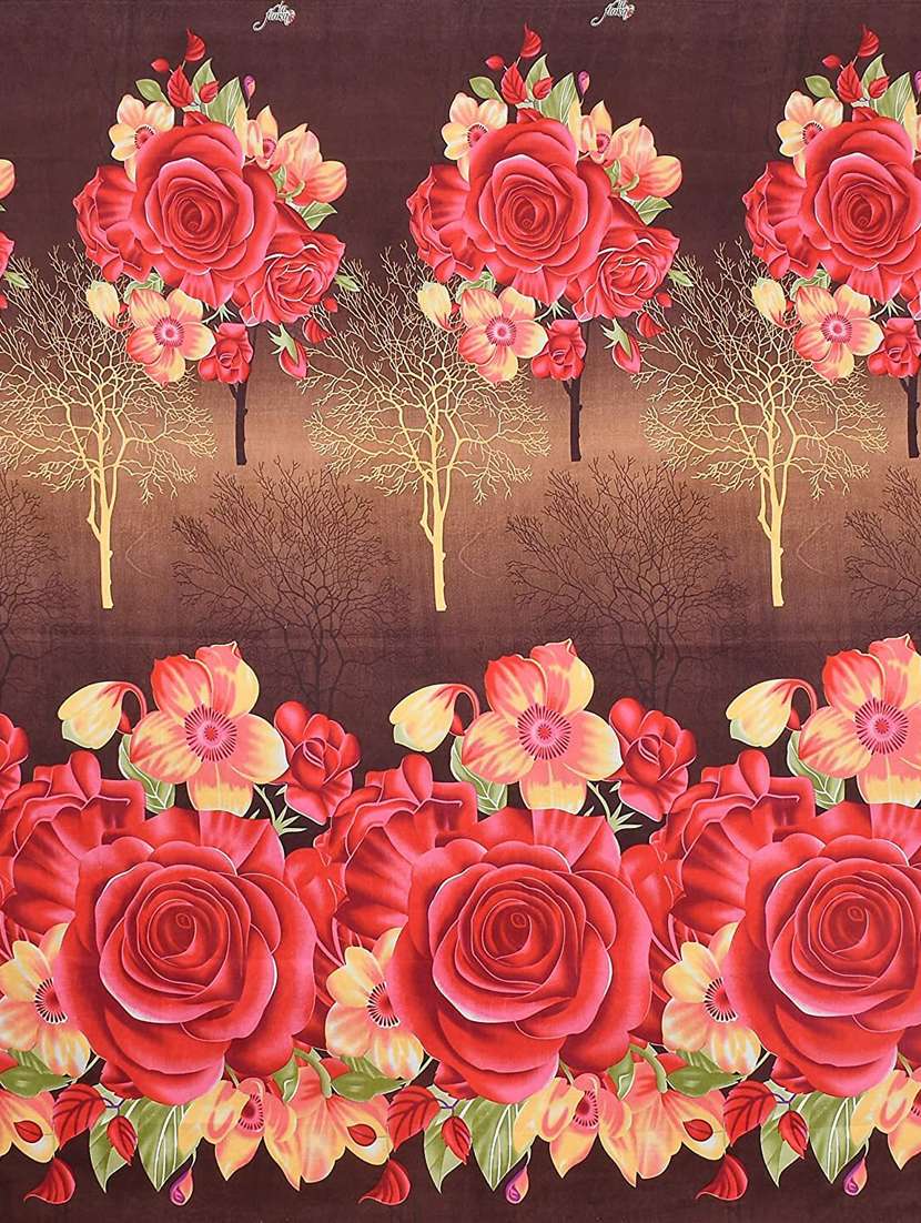 Printed Bed Sheet With Pillow Cover