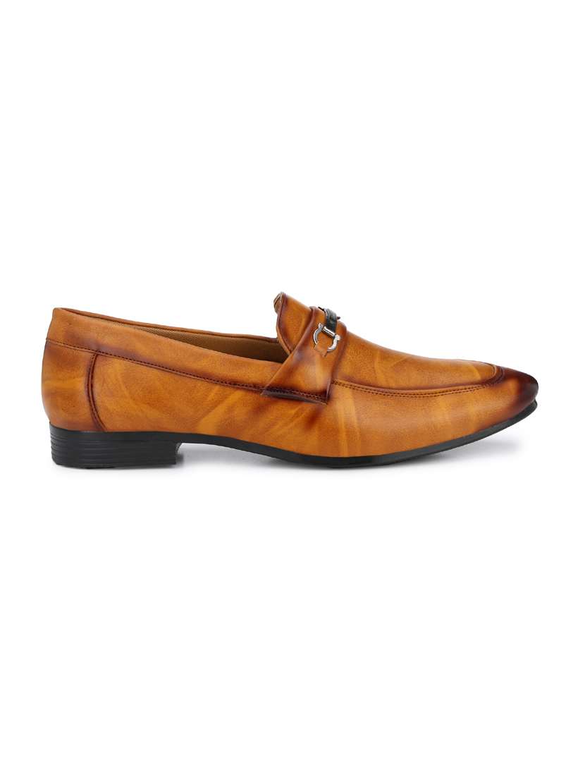 Tan Slip On Shoes