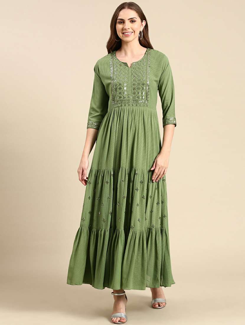 Women's Tiered Kurta