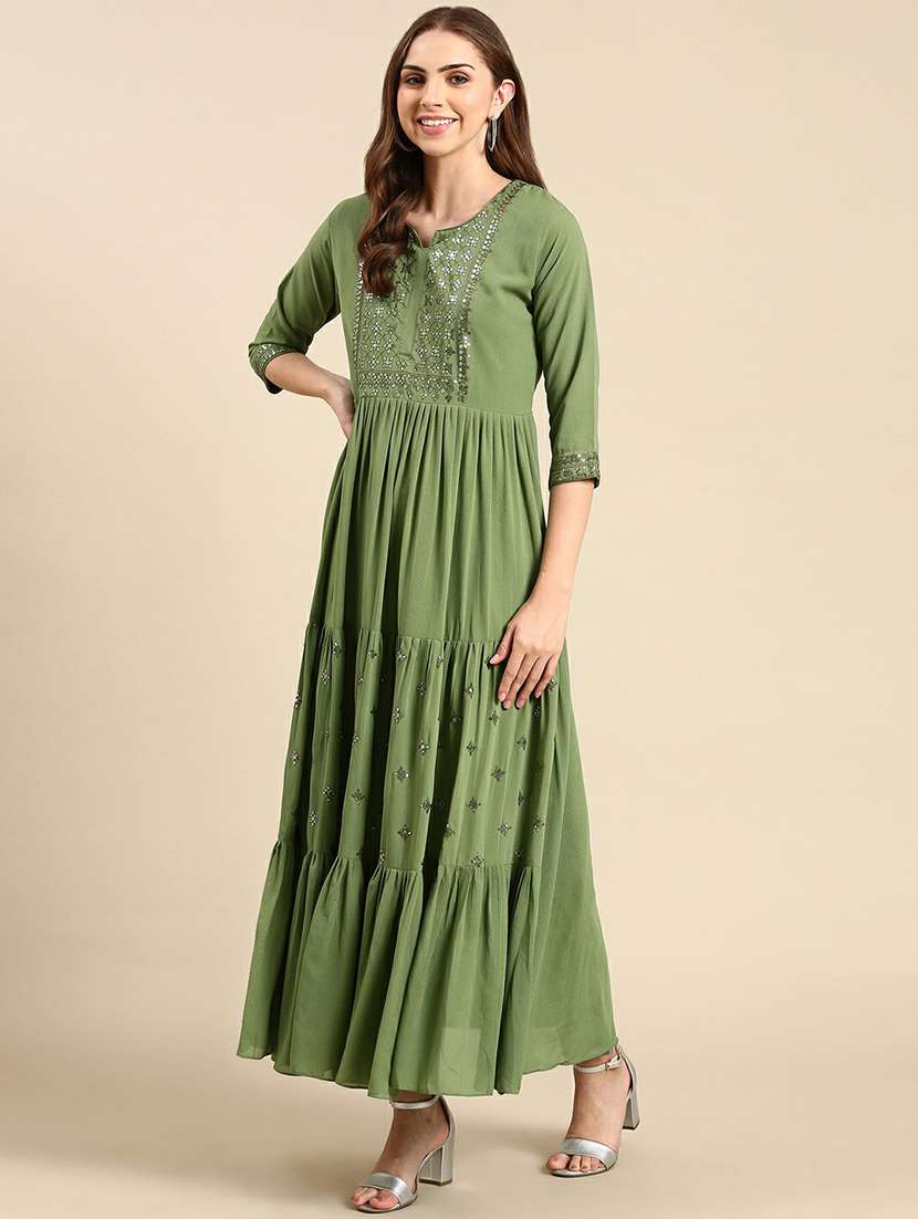 Women's Tiered Kurta