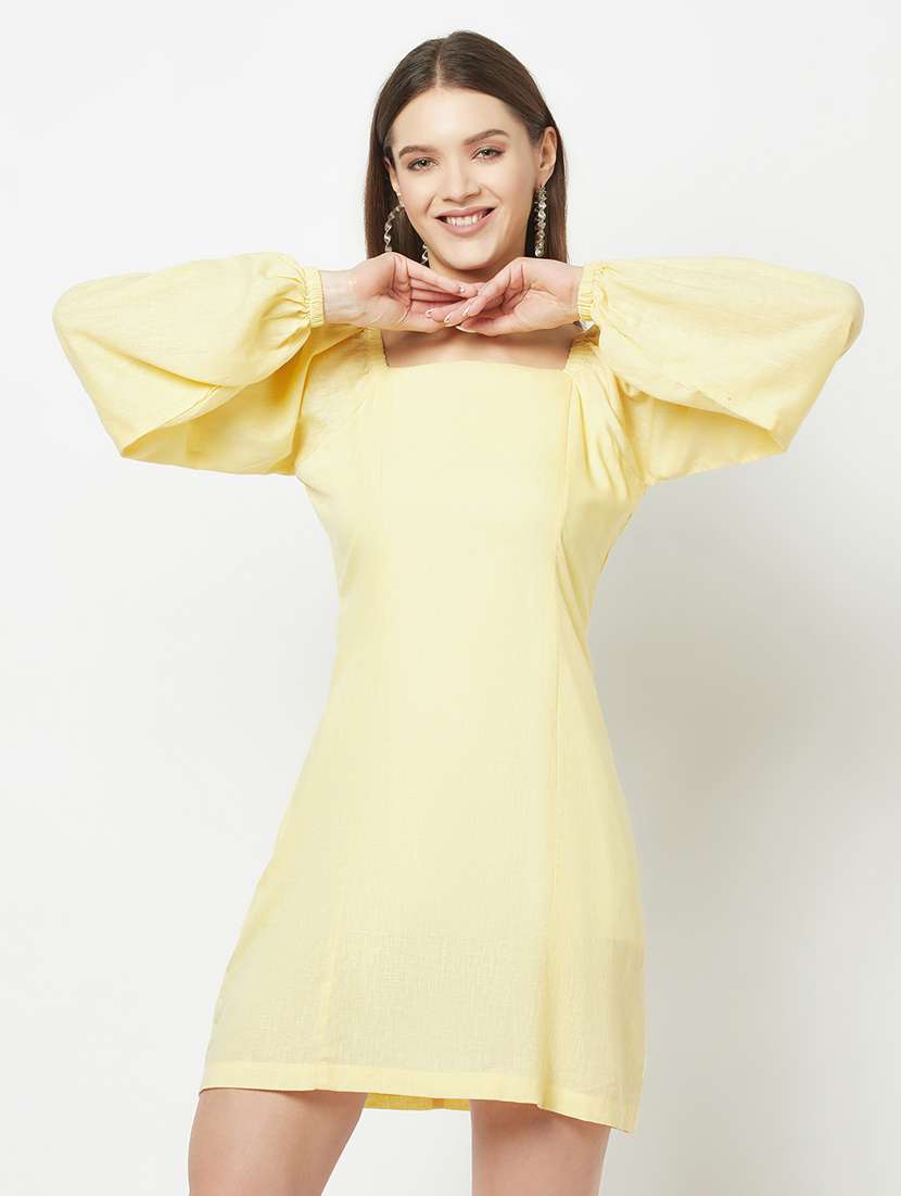 Women's  Solid Dress
