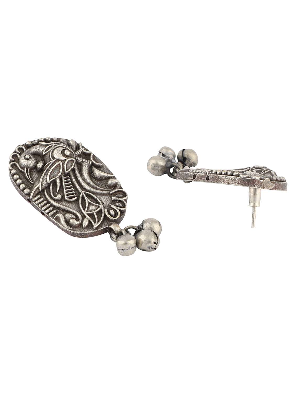 Silver Brass Earring